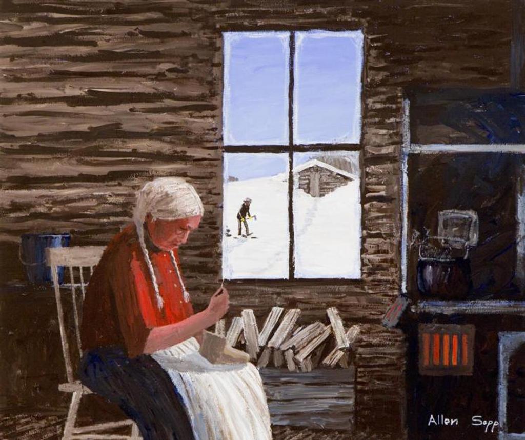 Allen Fredrick Sapp (1929-2015) - Grandma Mending