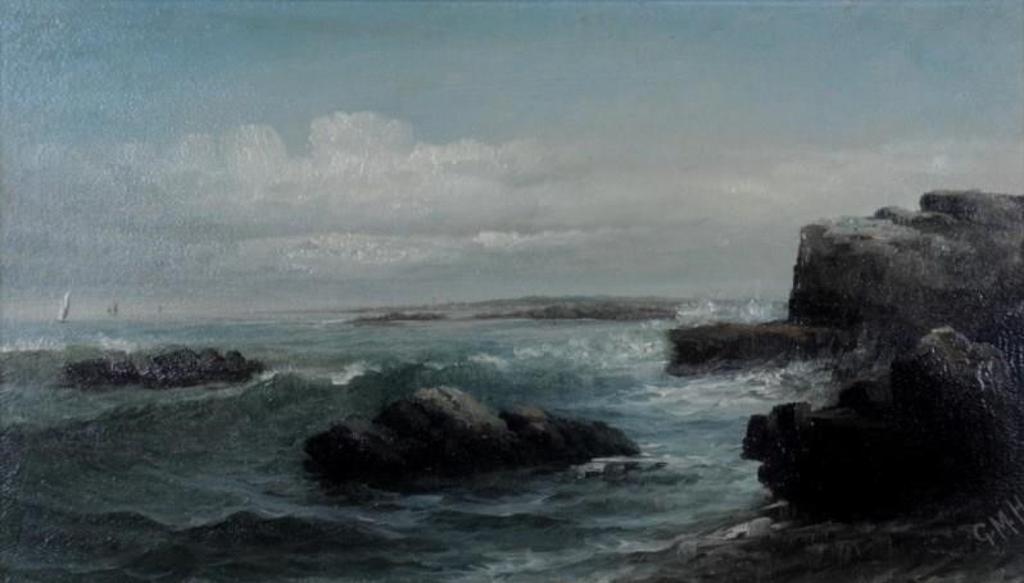 George M. Hathaway (1852-1903) - rocky coastline