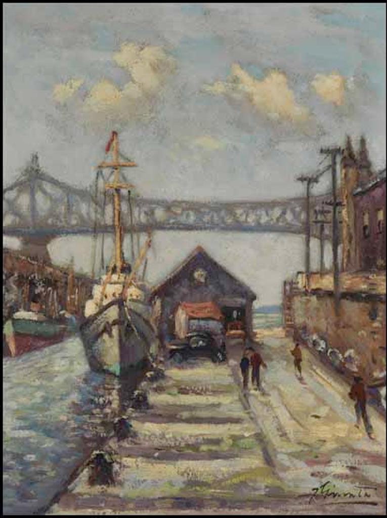 Joseph Giunta (1911-2001) - Montreal Port