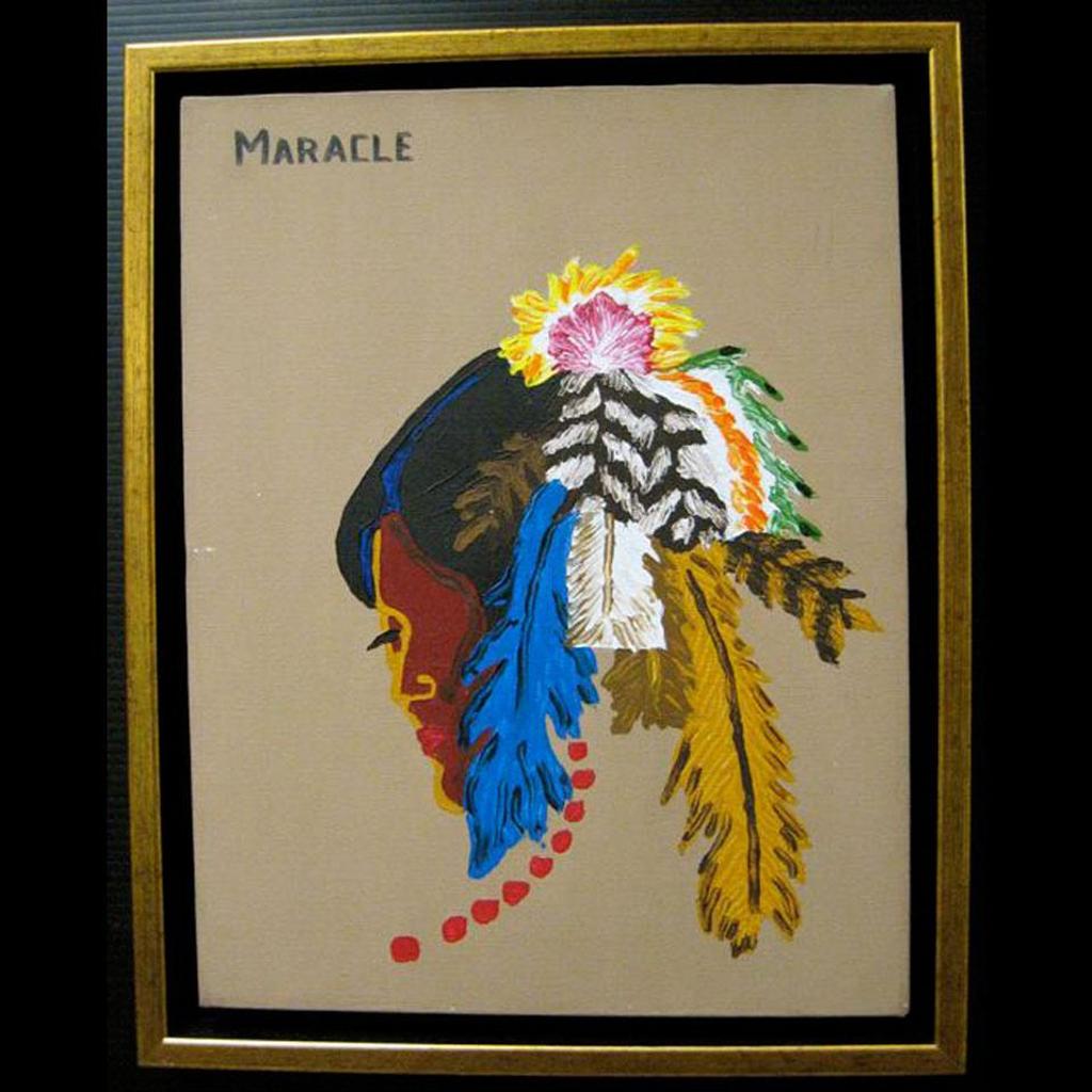 Clifford Maracle (1944-1996) - Native Woman