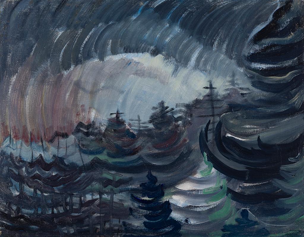 Emily Carr (1871-1945) - Storm Over Grey Forest