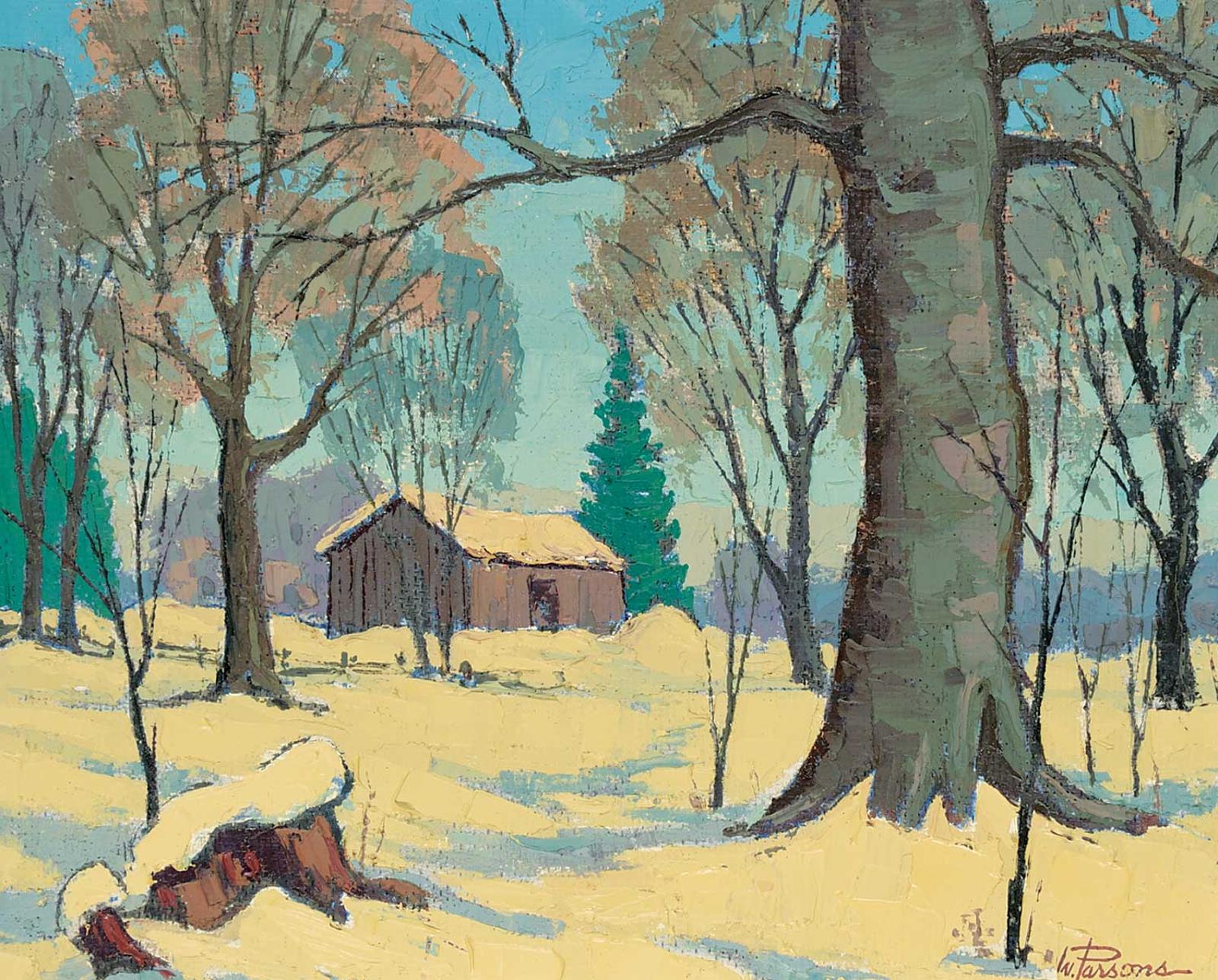 William (Bill) Parsons (1909-1982) - Through the Wood Lot, At Ravenshoe