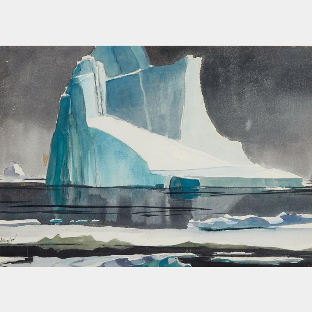Charles Anthony Francis Law (1916-1996) - Cathedral Iceberg - Baffin Bay, Sketch No. 2