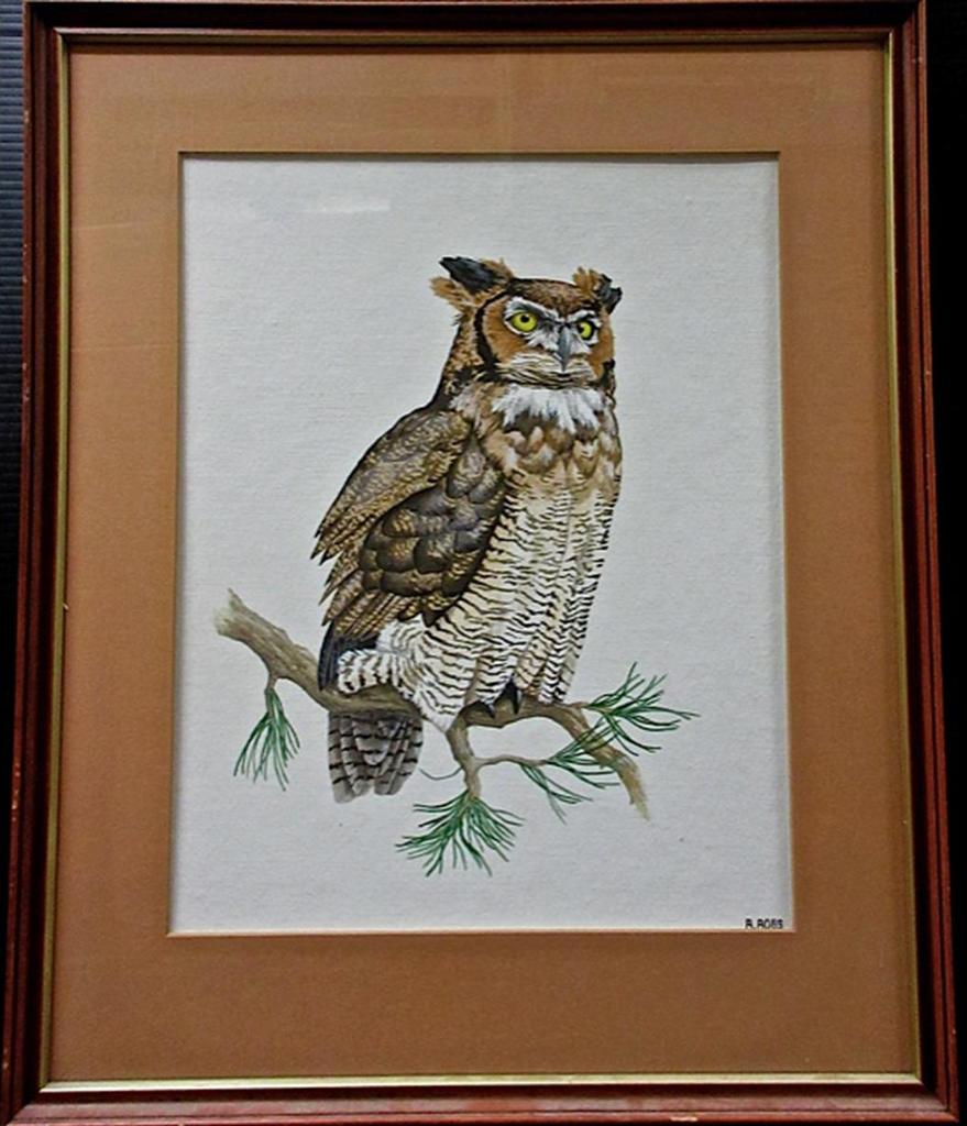 E. Robert Ross (1950) - Great Horned Owl