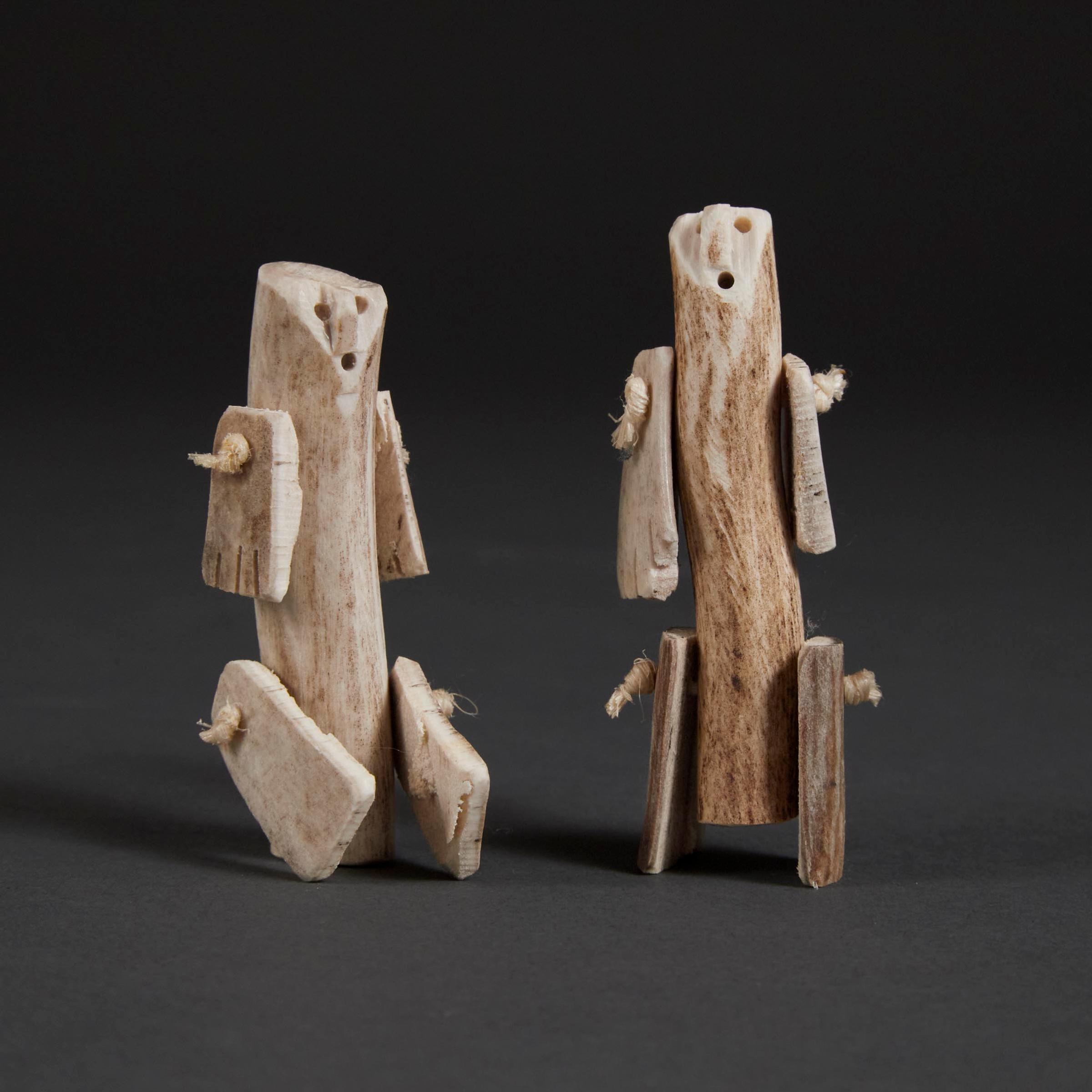 Luke Anowtalik (1932-2006) - Two Figures
