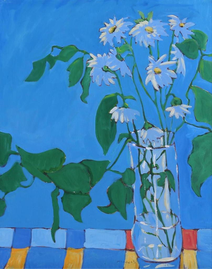 Robert F.M. McInnis (1942) - Blue Flowers; 2003