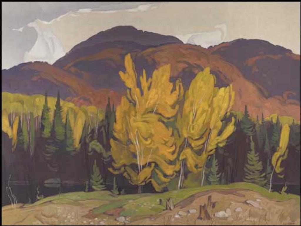 Alfred Joseph (A.J.) Casson (1898-1992) - Autumn on the Madawaska