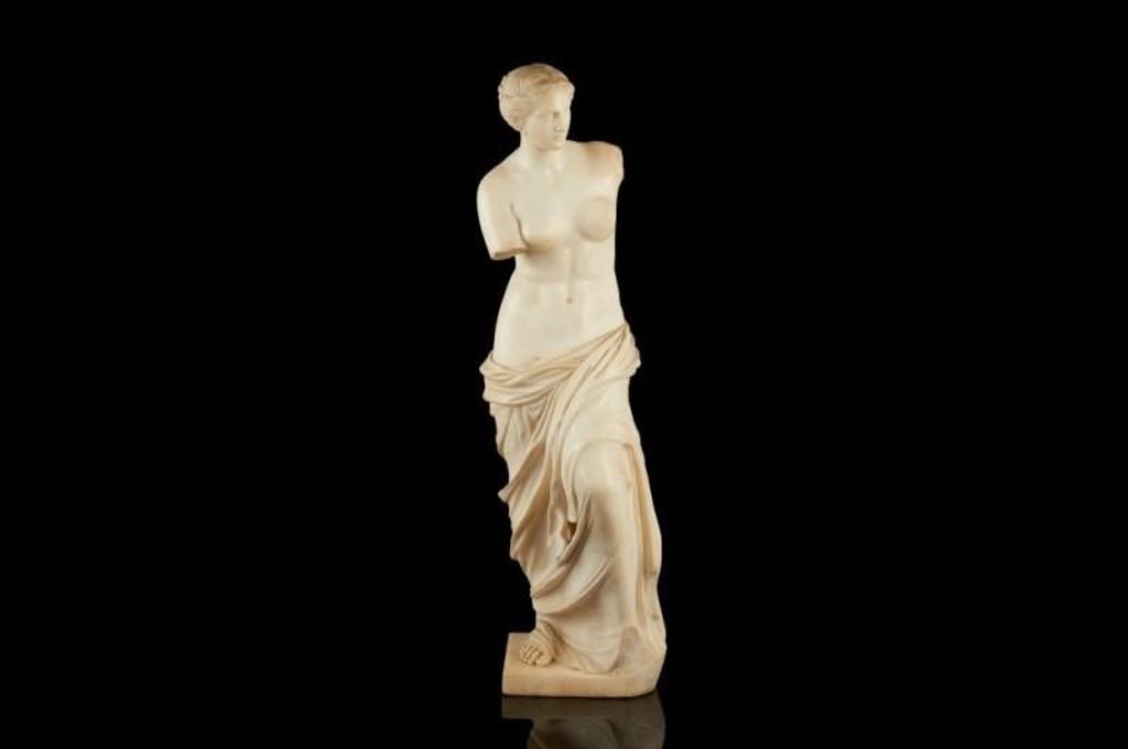 Pietro Bazzanti (1842-1881) - Italian white marble sculpture of  the nude Venus de Milo