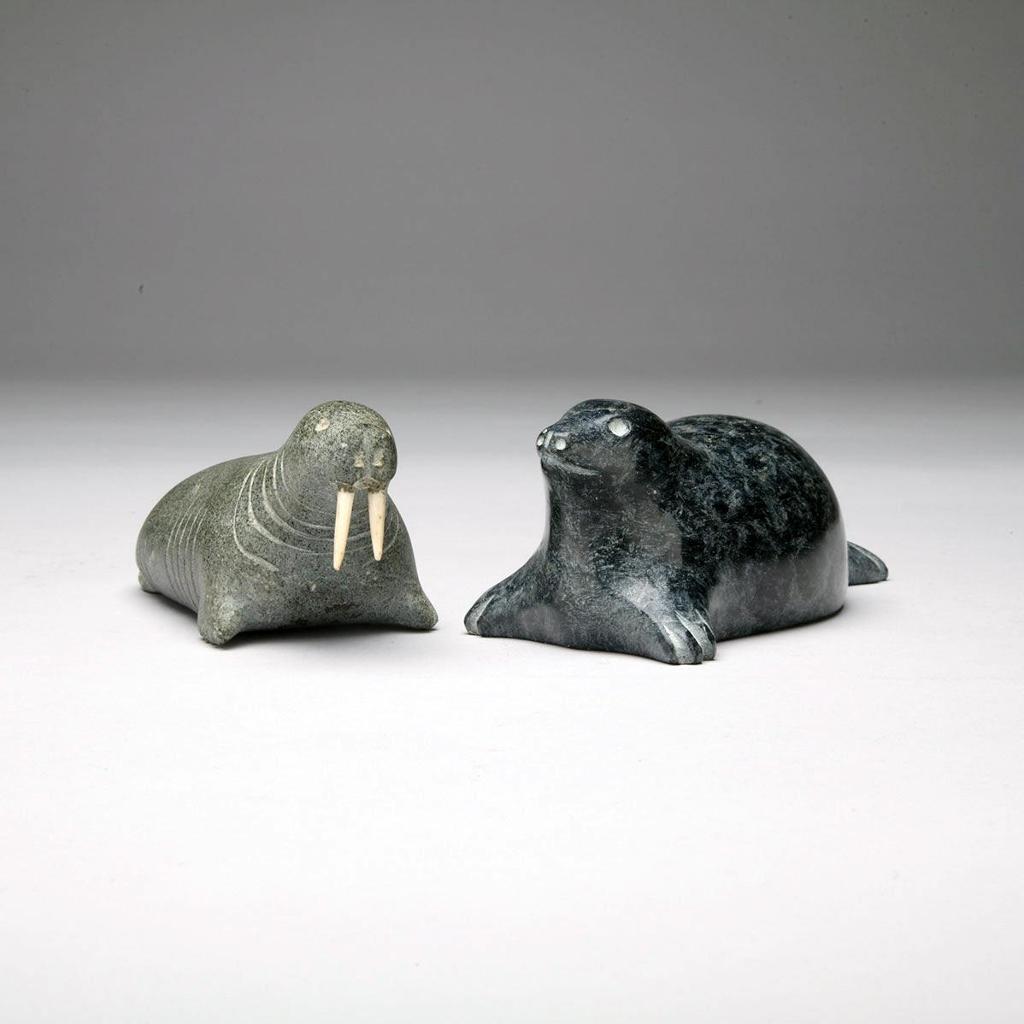 Joseph Nattar (1926) - Walrus And Seal