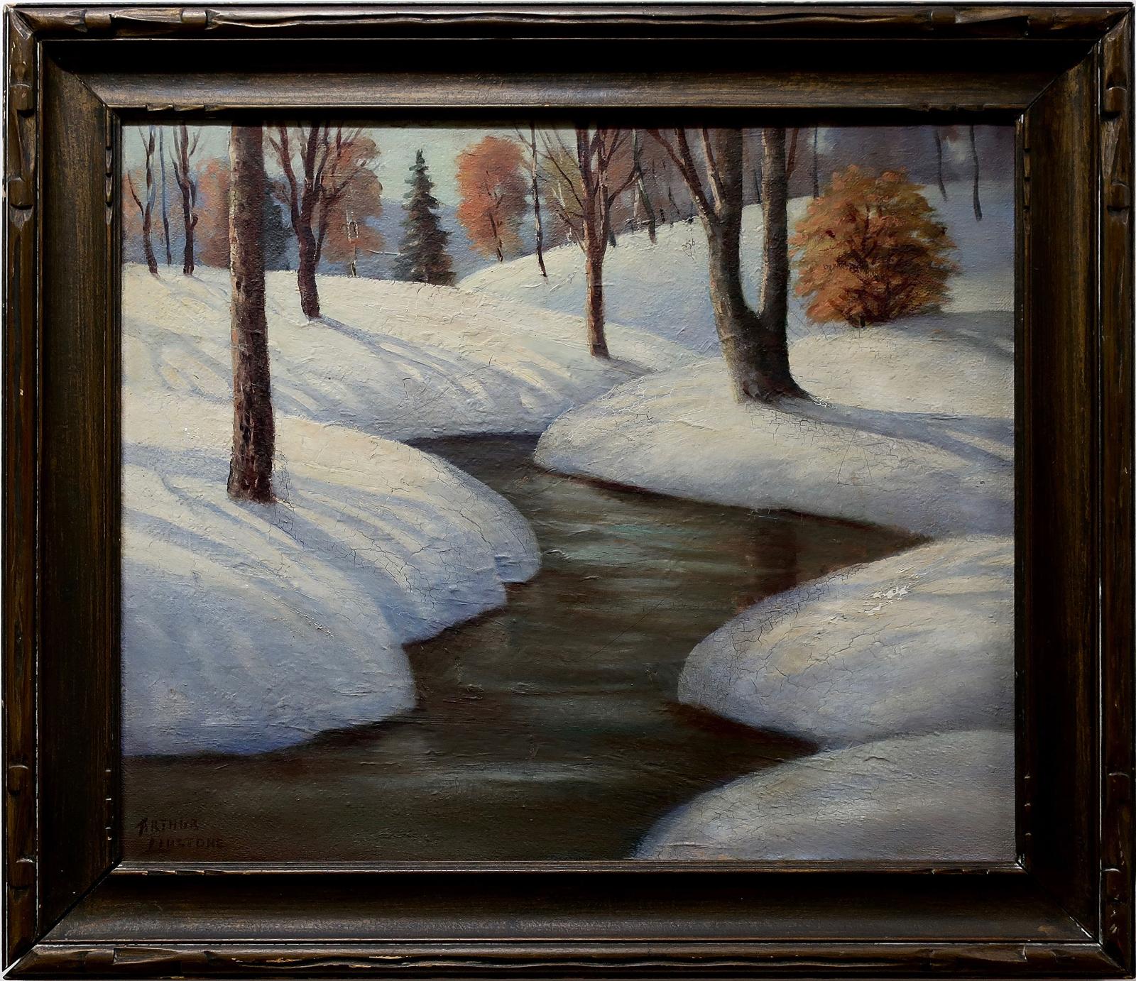 Arthur Lidstone (1903-1971) - Winter Creek