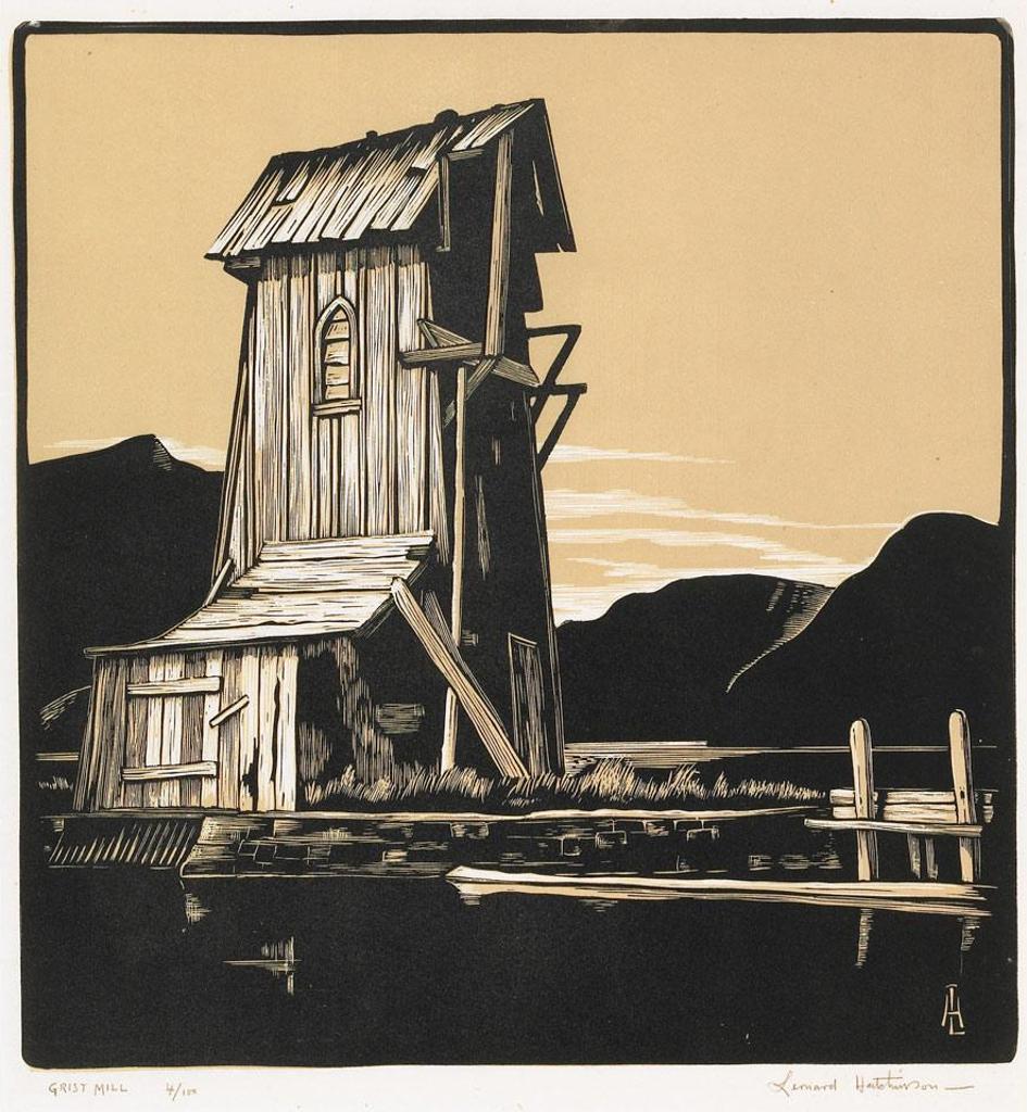 Leonard Hutchinson (1896-1980) - Grist Mill