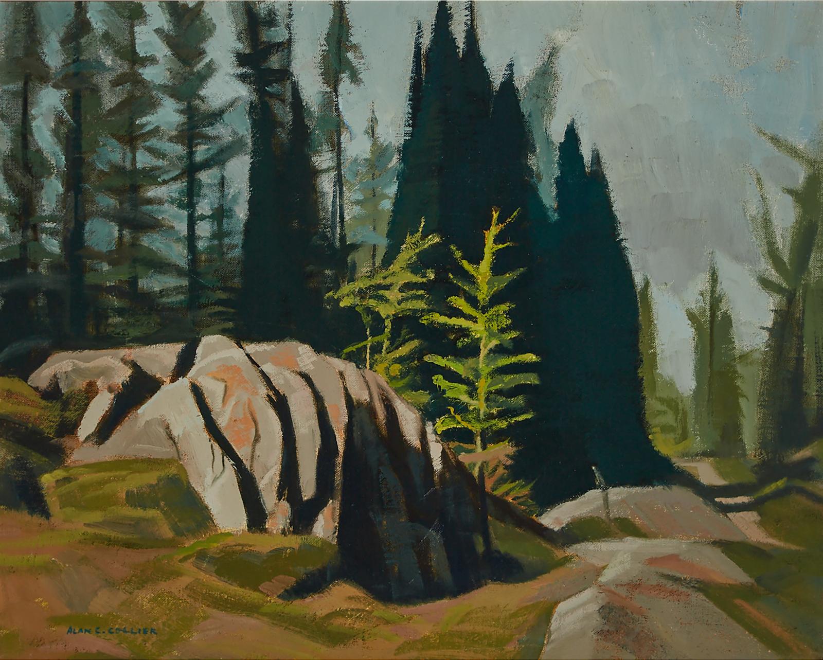 Alan Caswell Collier (1911-1990) - Trail At Lake O'hara