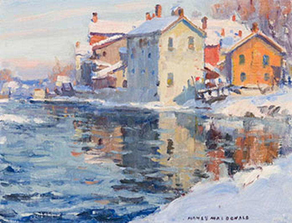 Manly Edward MacDonald (1889-1971) - Winter in Nova Scotia