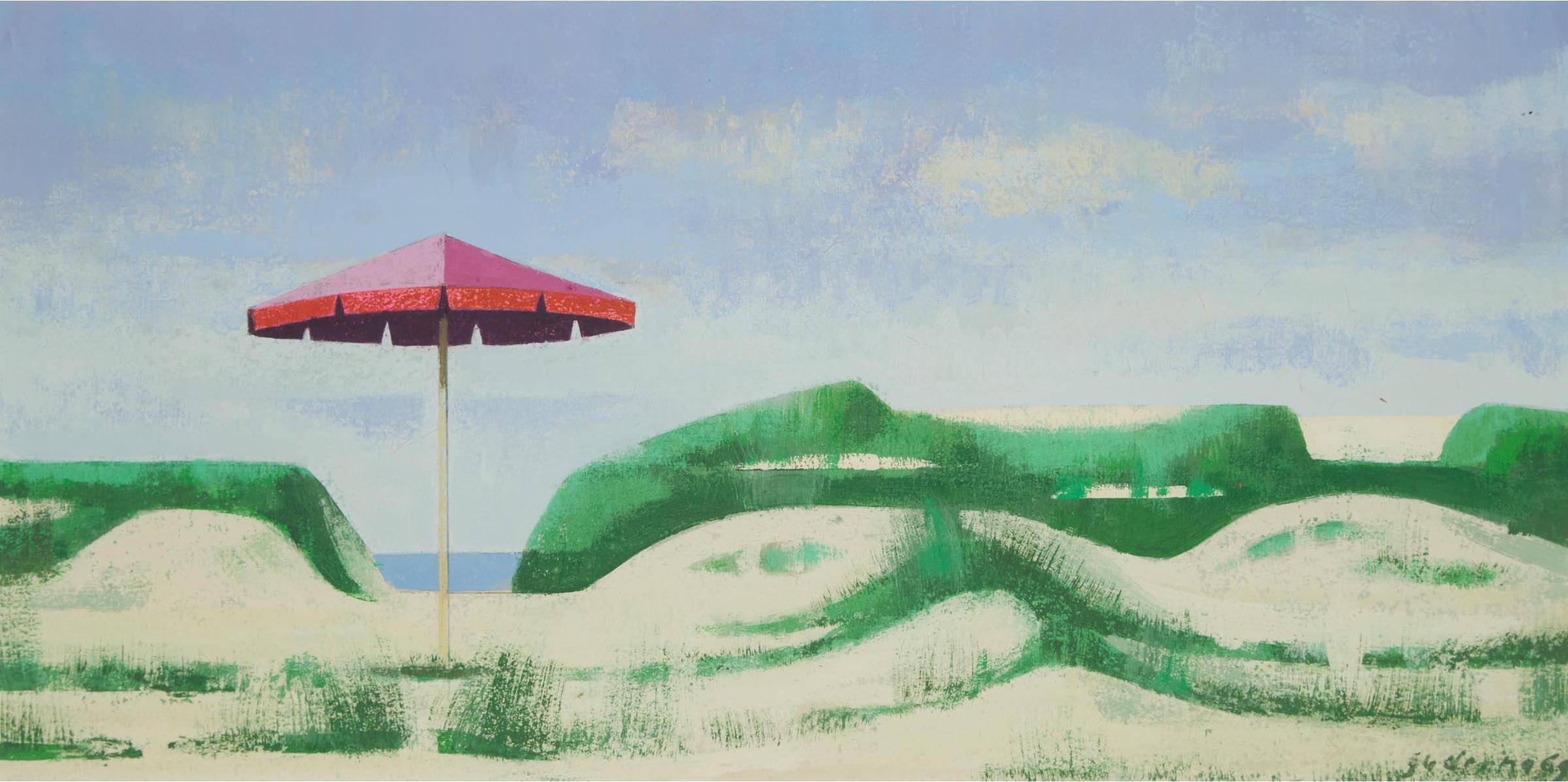 Ladislav Guderna (1921-1999) - Beach