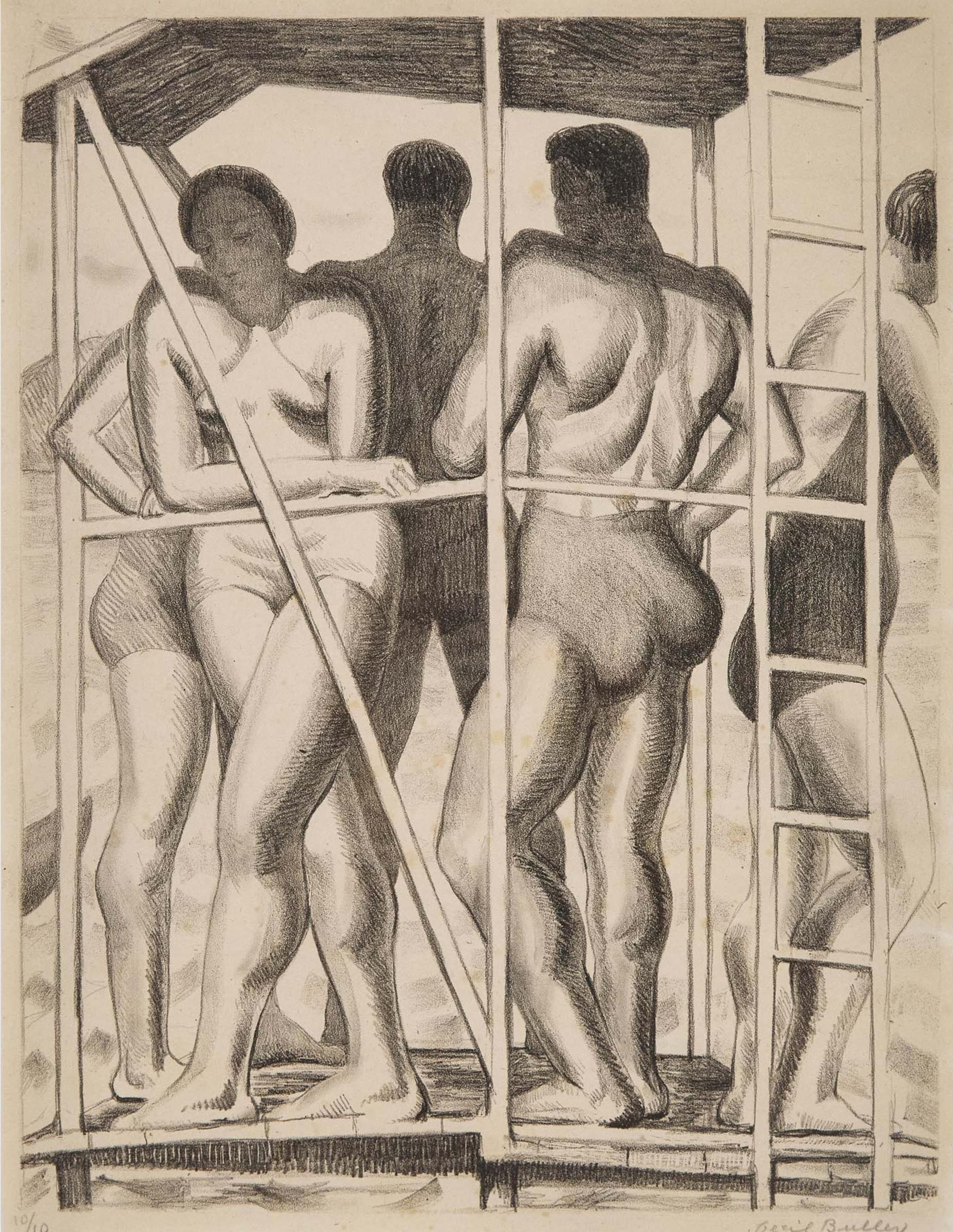 Cecil Tremayne Buller - Diving Stand 1, Ca. 1935