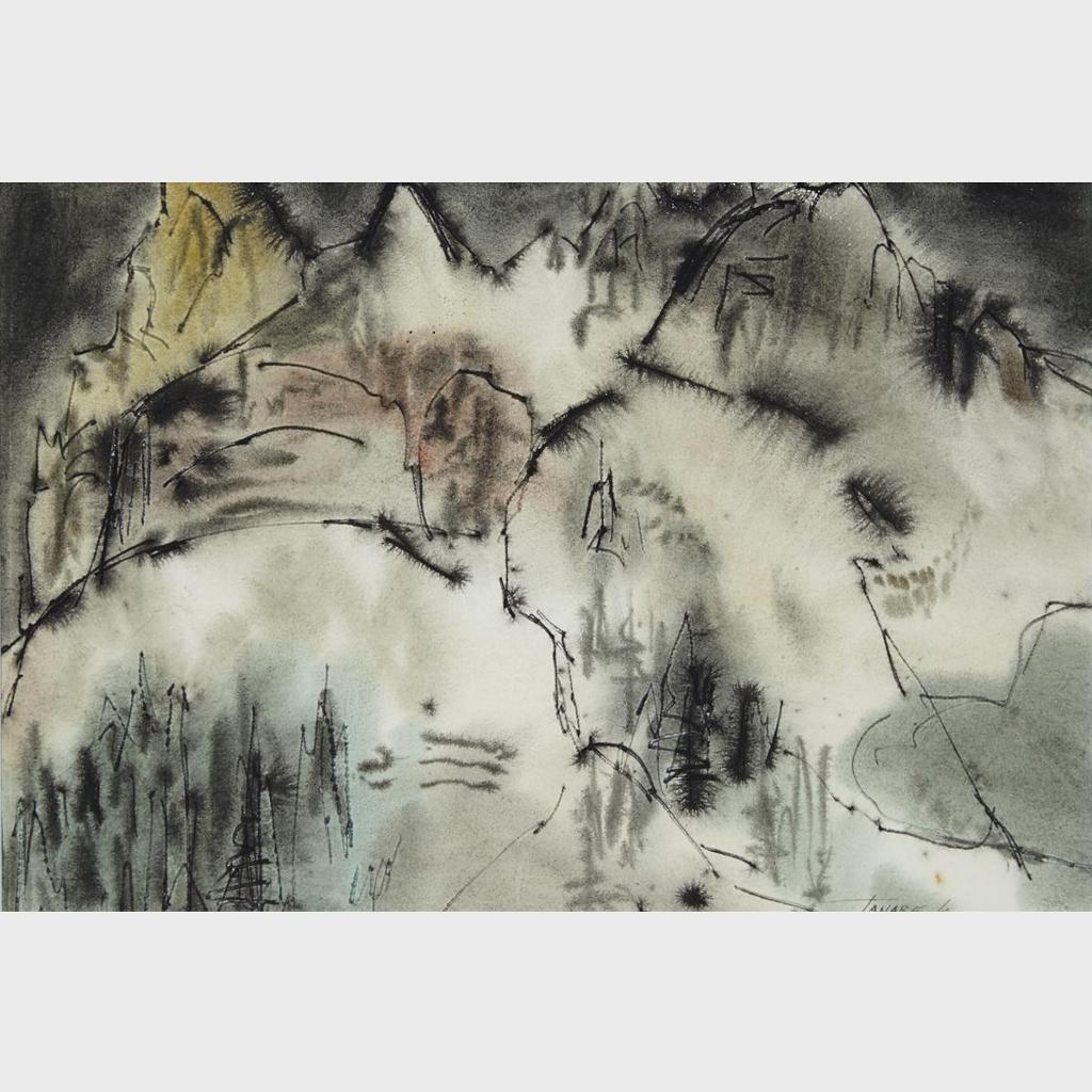 Takao Tanabe (1926) - Mountain Landscape