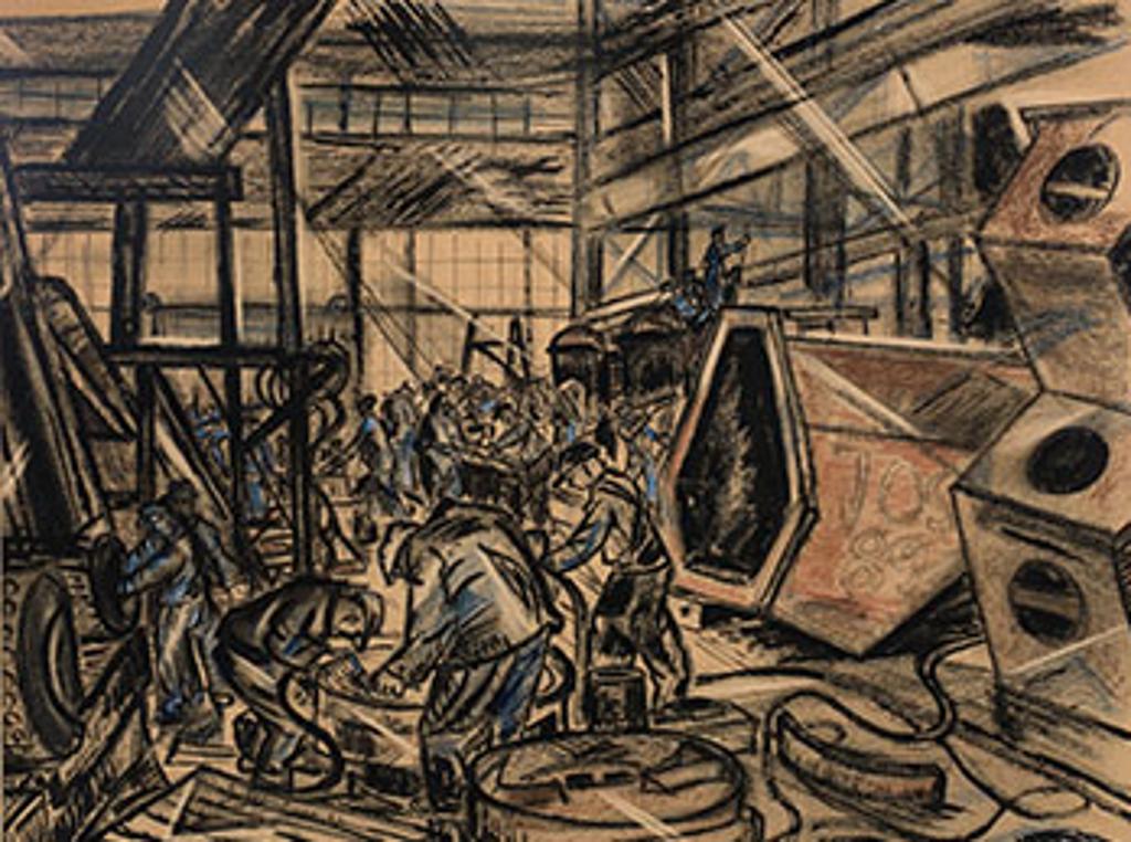 Fritz Brandtner (1896-1969) - Machine Shop #2