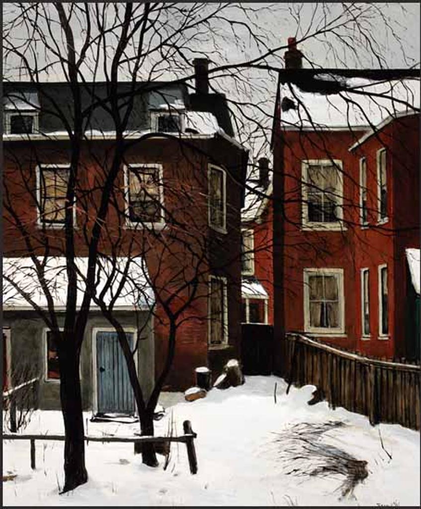 Albert Jacques Franck (1899-1973) - Behind Robert Street, Toronto