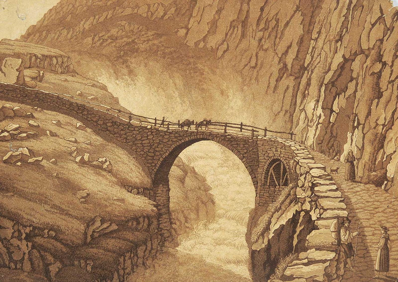 British Columbia School (1810) - Devil's Bridge, L...