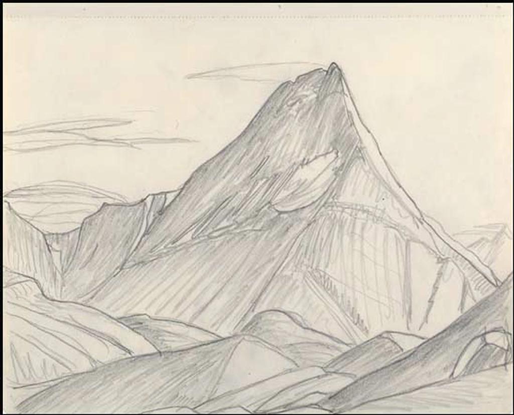 Lawren Stewart Harris (1885-1970) - Rocky Mountain Peak
