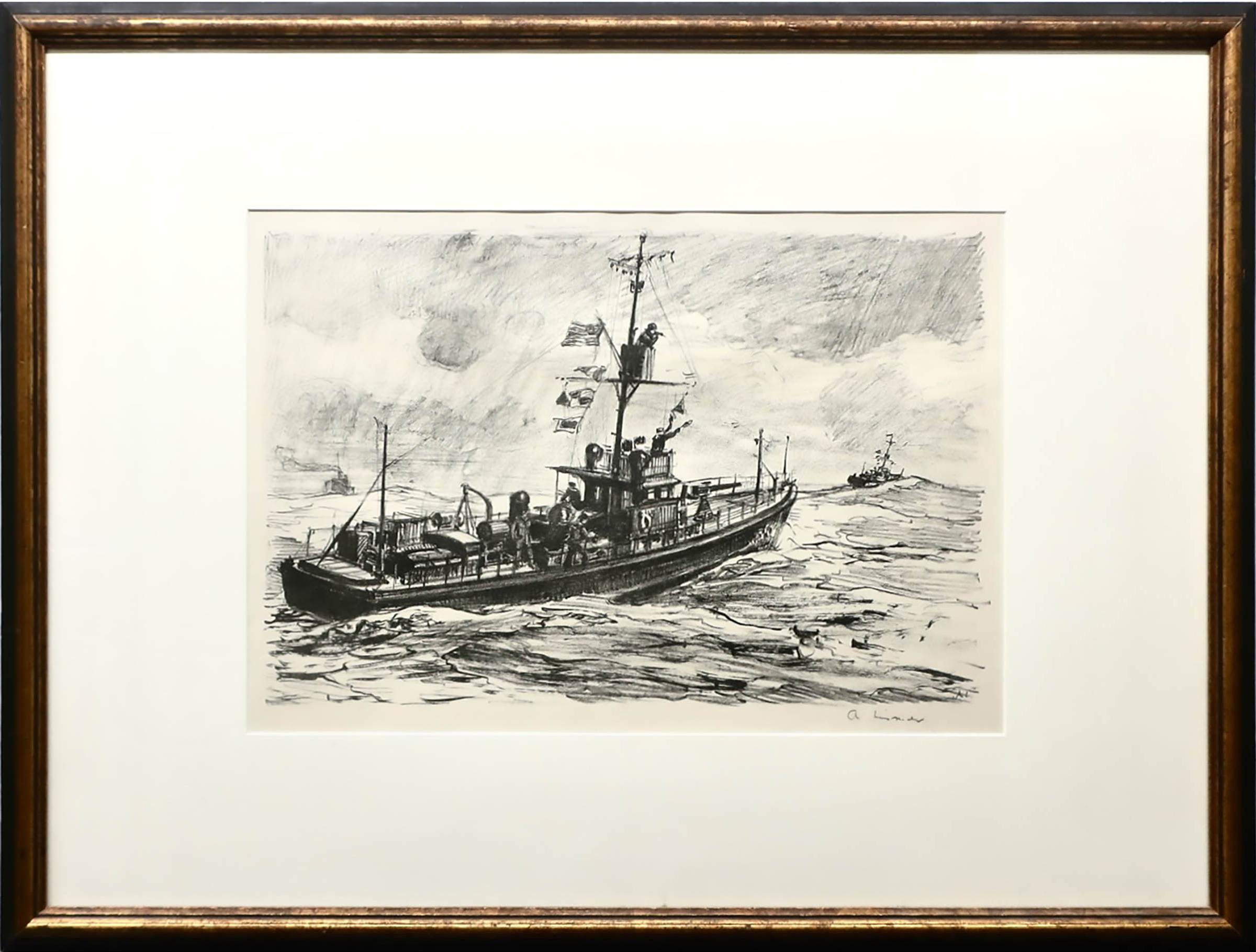 Arthur Lismer (1885-1969) - Patrol Vessels