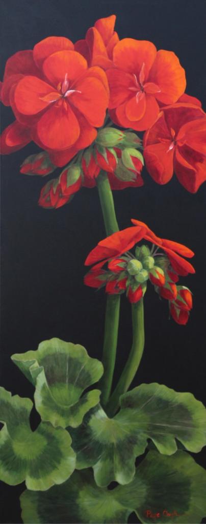 Page Ough (1946) - Geranium; 2008