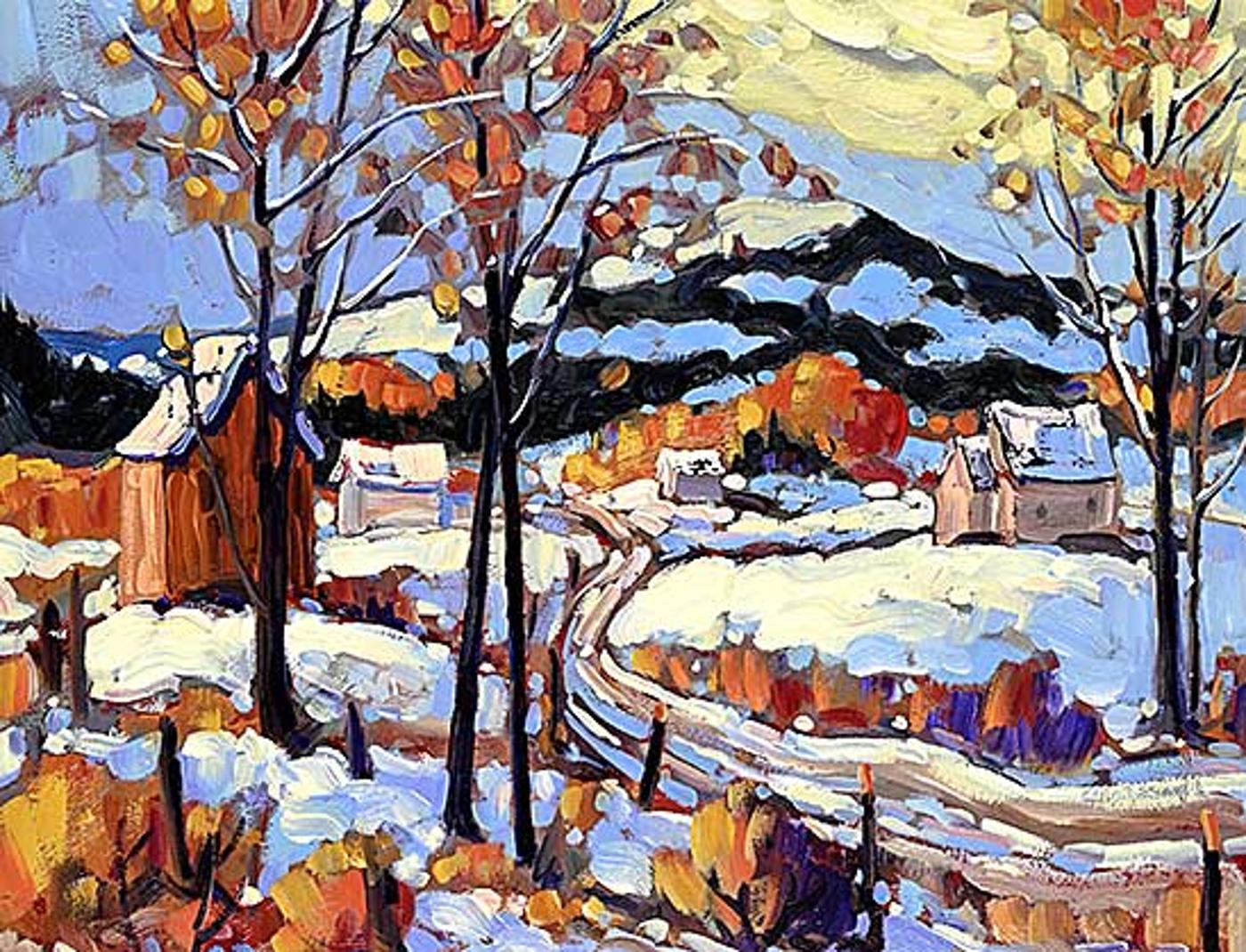 Rod Charlesworth (1955) - Late Autumn Snow [Coldstream]