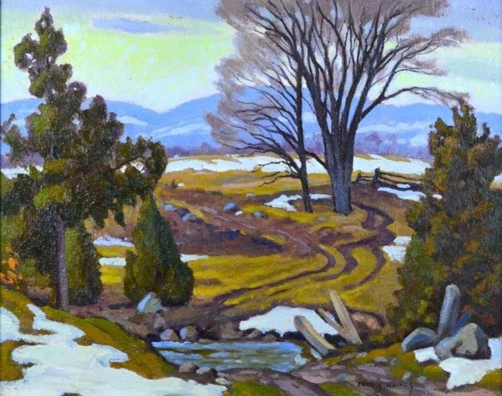 Frederick Stanley Haines (1879-1960) - Winter Near Wilberforce