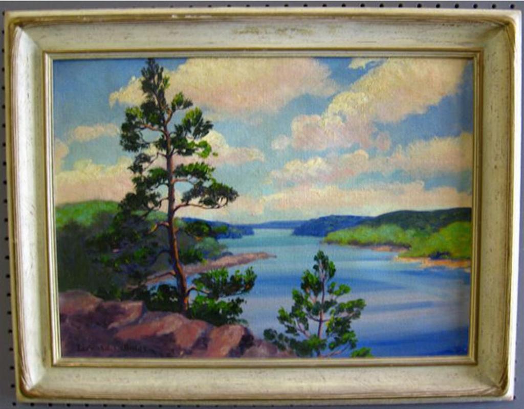 Leonard Amos (1903-1999) - “An August Vista” Red Pines At Lake Kushog, Haliburton