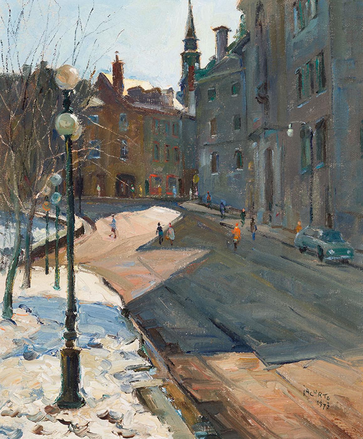 Francesco (Frank) Iacurto (1908-2001) - Rue des Ramparts