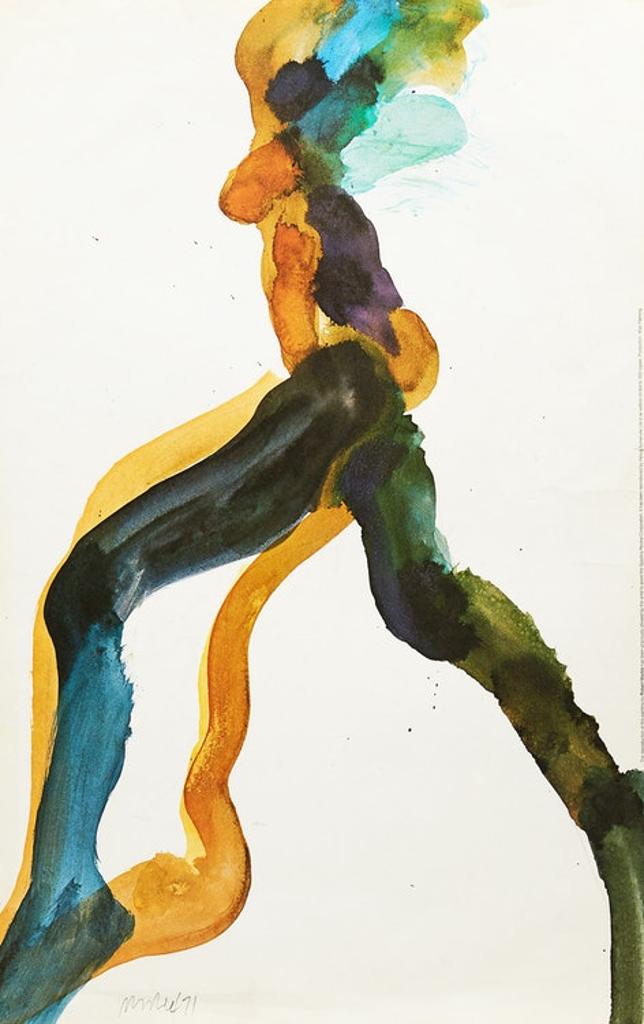Robert Nelson Markle (1936-1990) - Figure Study; Figure Study; Abstract Composition