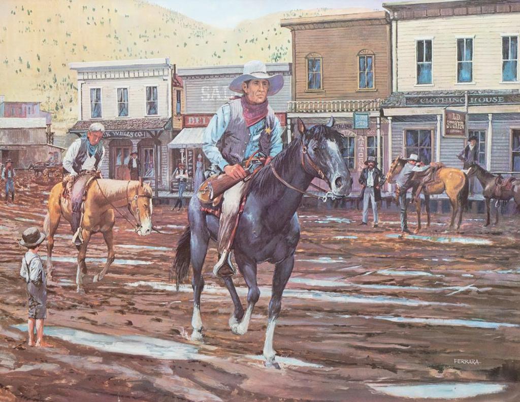 Joe Ferrara (1931-2004) - Untitled - Sheriff