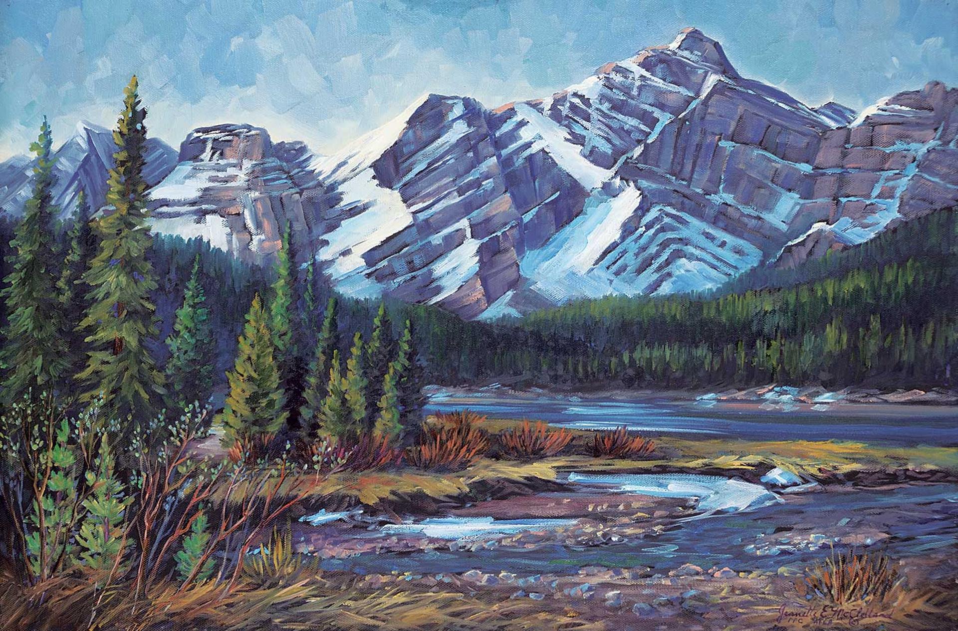 Jeanette E. McClelland - Mt Foch - Lower Kananaskis Lake