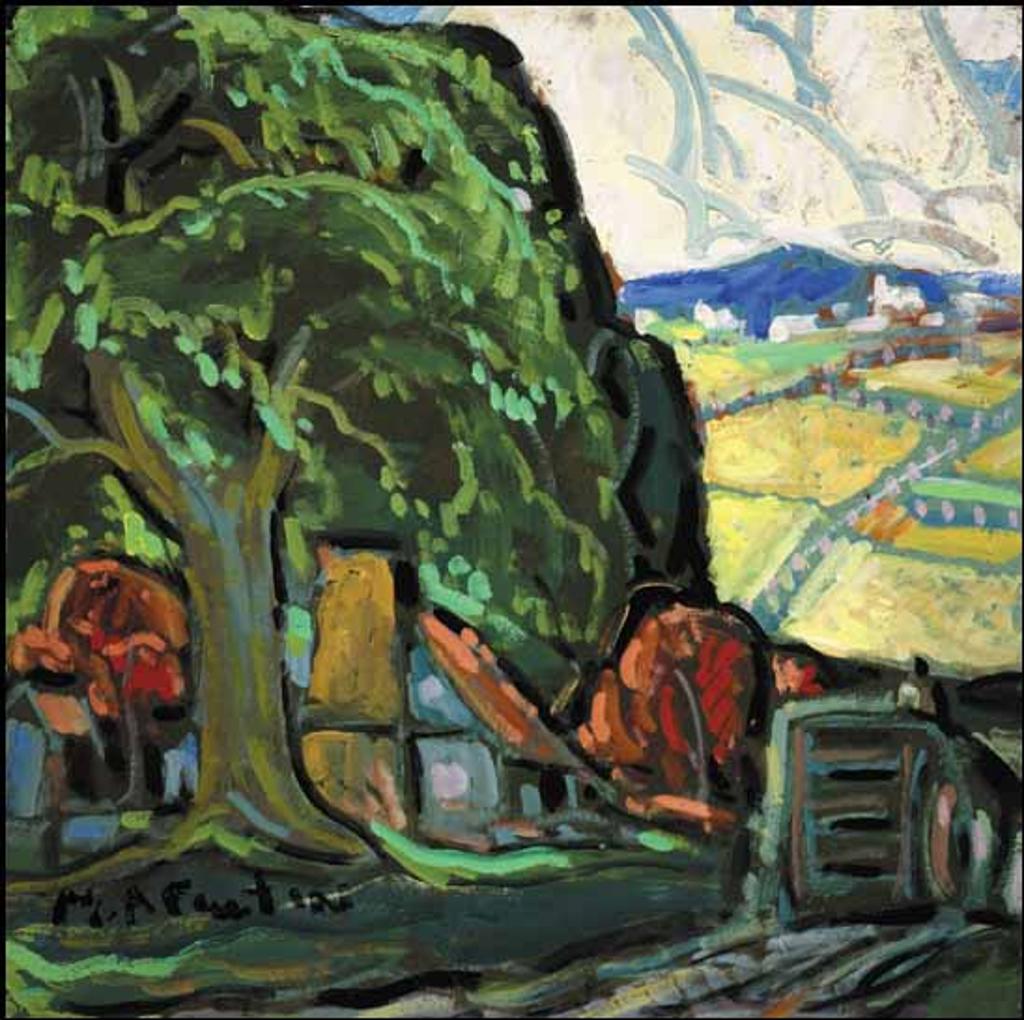 Marc-Aurèle Fortin (1888-1970) - Paysage à Sainte-Rose