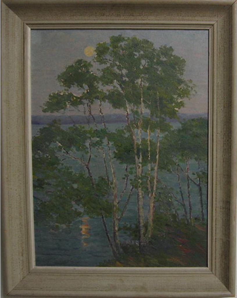 Florence Helena Mcgillivray (1864-1938) - Moonlit Lake