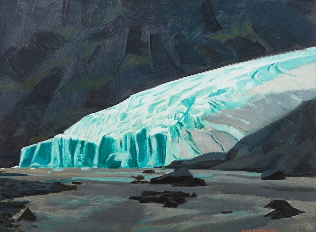 Alan Caswell Collier (1911-1990) - The Bear Glacier (near Stewart, BC)