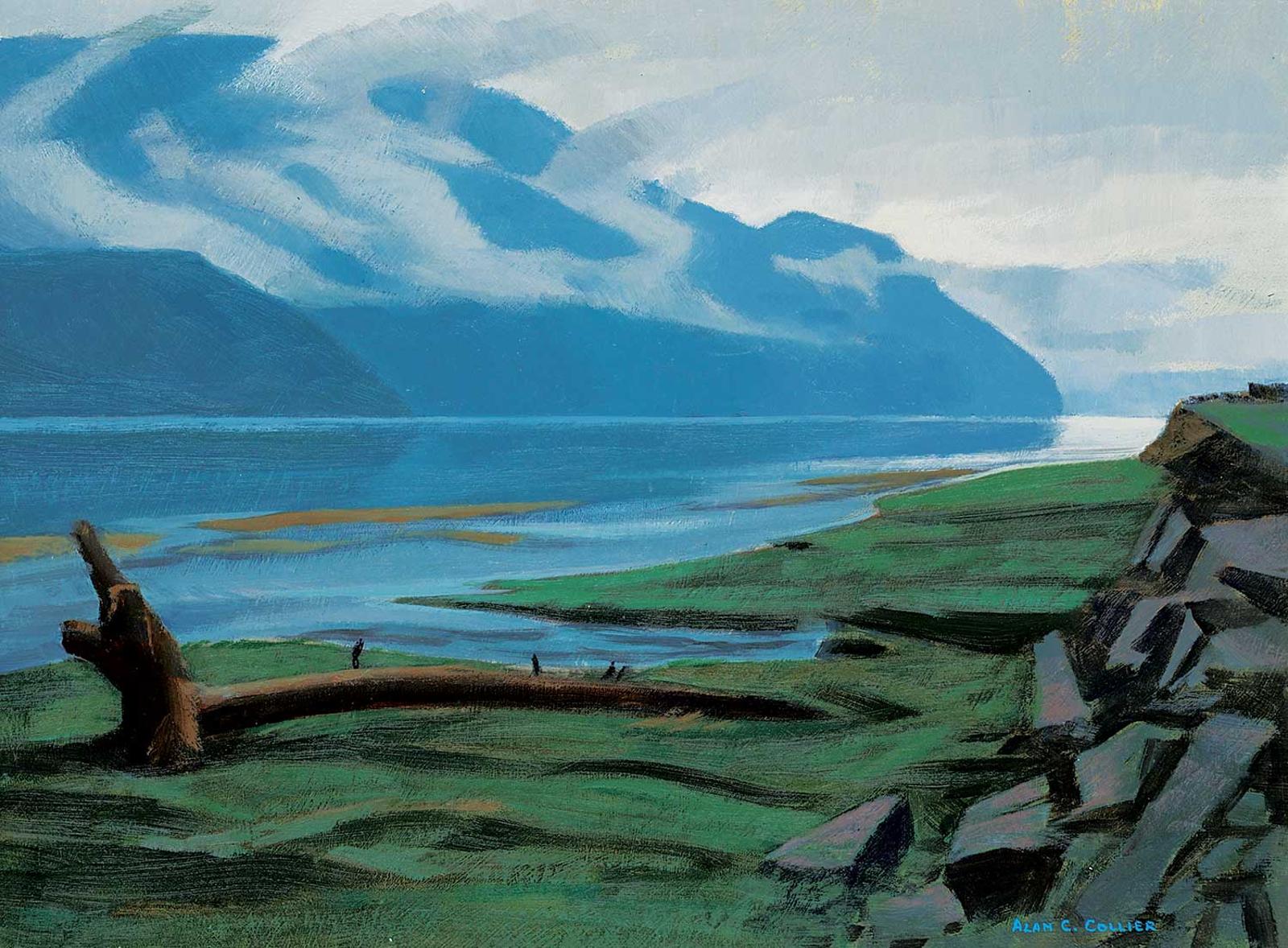 Alan Caswell Collier (1911-1990) - Skeena River, Down-Stream