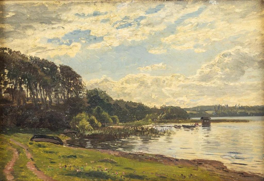 Godfred Christensen (1845-1928) - River Back
