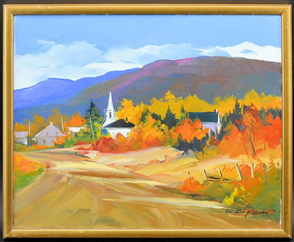 Christian Bergeron (1945) - Petit Village, Charlevoix