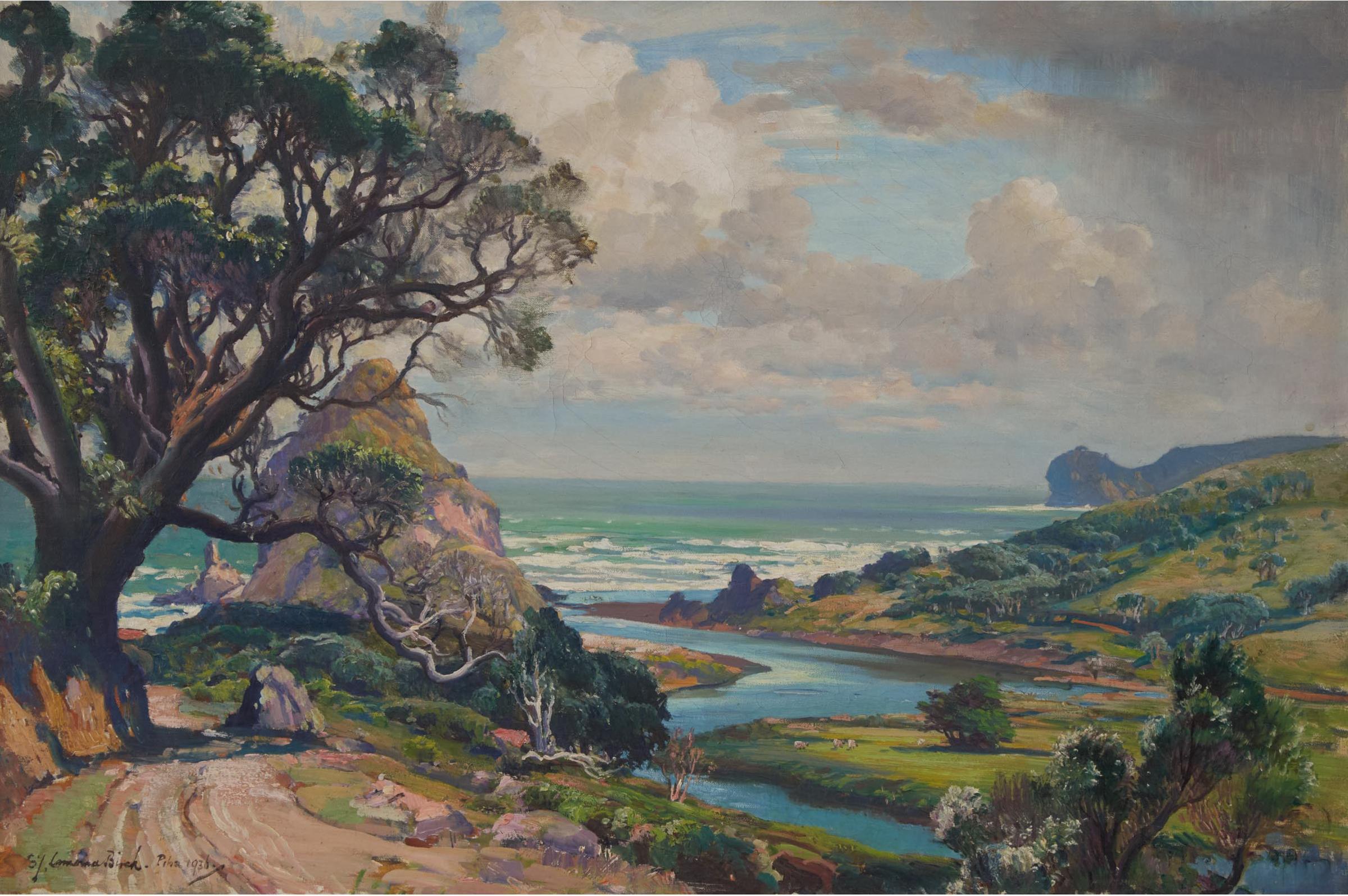 Samuel John Lamorna Birch (1869-1955) - The Lion Rock, 1936