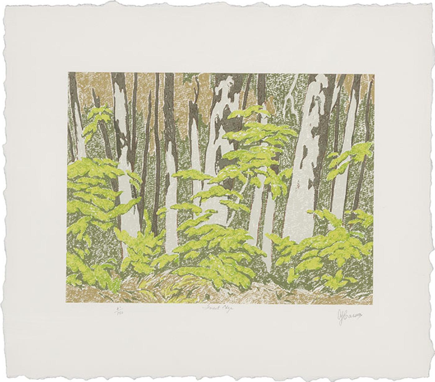 Alfred Joseph (A.J.) Casson (1898-1992) - Forest Edge