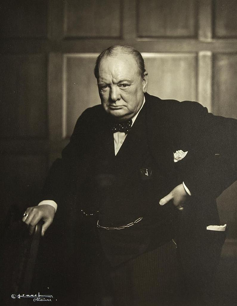 Yousuf Karsh (1908-2002) - Winston Churchill