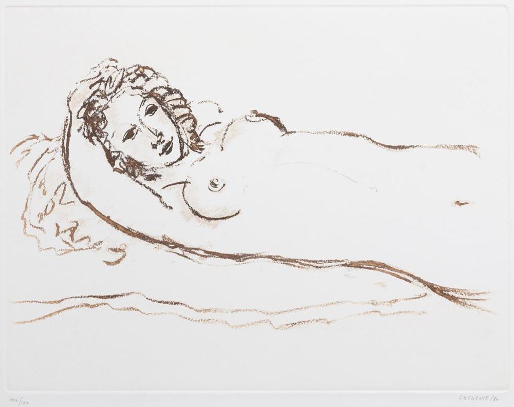 Stanley Morel Cosgrove (1911-2002) - Untitled - Reclining Nude