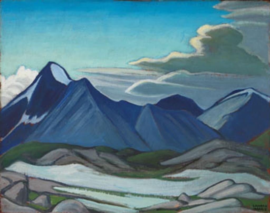 Lawren Stewart Harris (1885-1970) - Mount Owen Near Lake O'Hara / Mountain Sketch XII