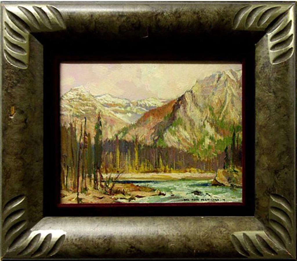 Hal Ross Perrigard (1891-1960) - Mount Dennis - Canadian Rockies 1919