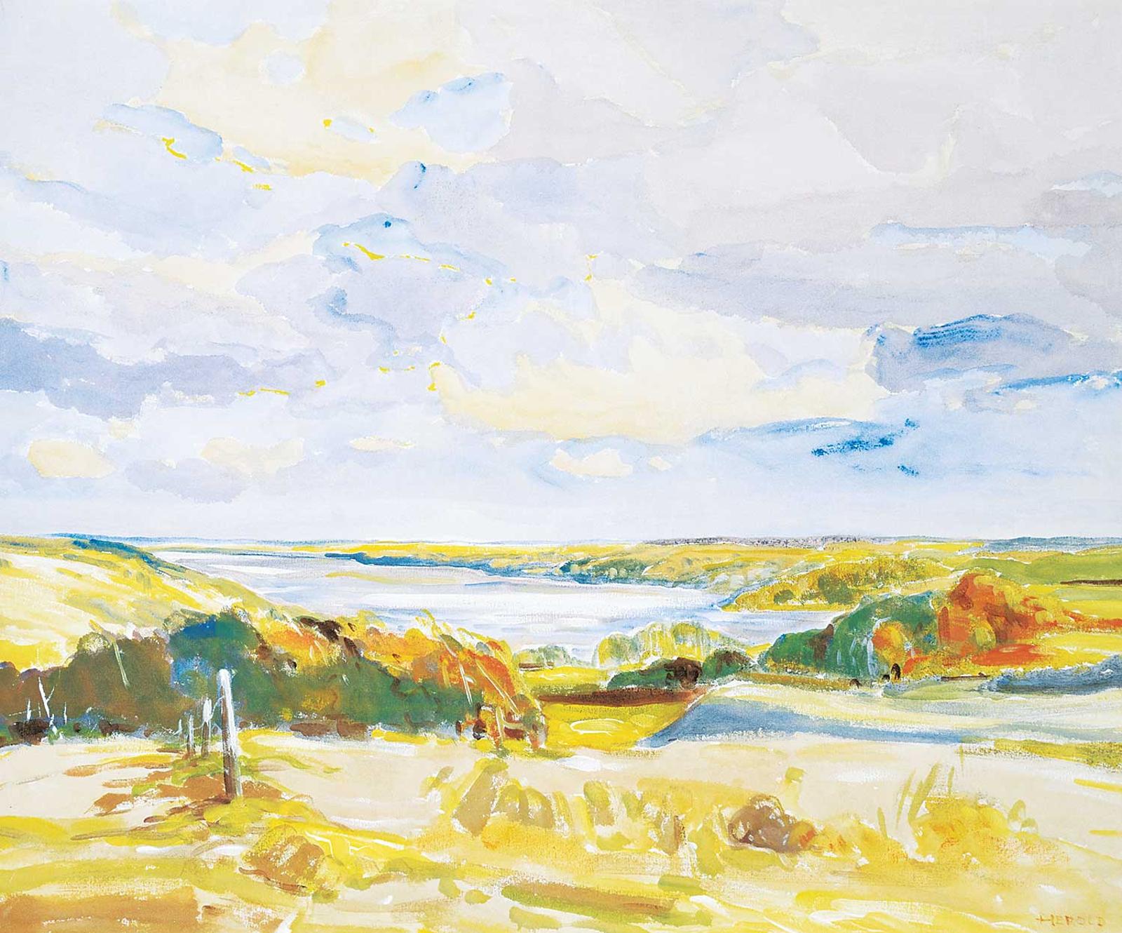 Hans Herold (1925-2011) - Redberry Lake, Sask.