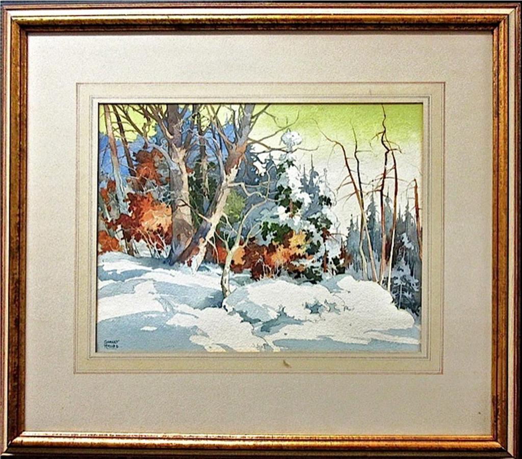 Garnet Hazard (1903-1987) - Winter Landscape