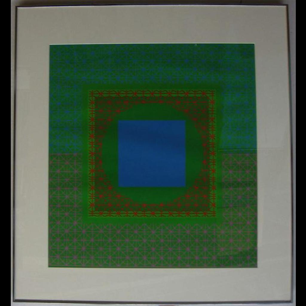 Gordon Applebee Smith (1919-2020) - Untitled (Abstract-Blue & Green)