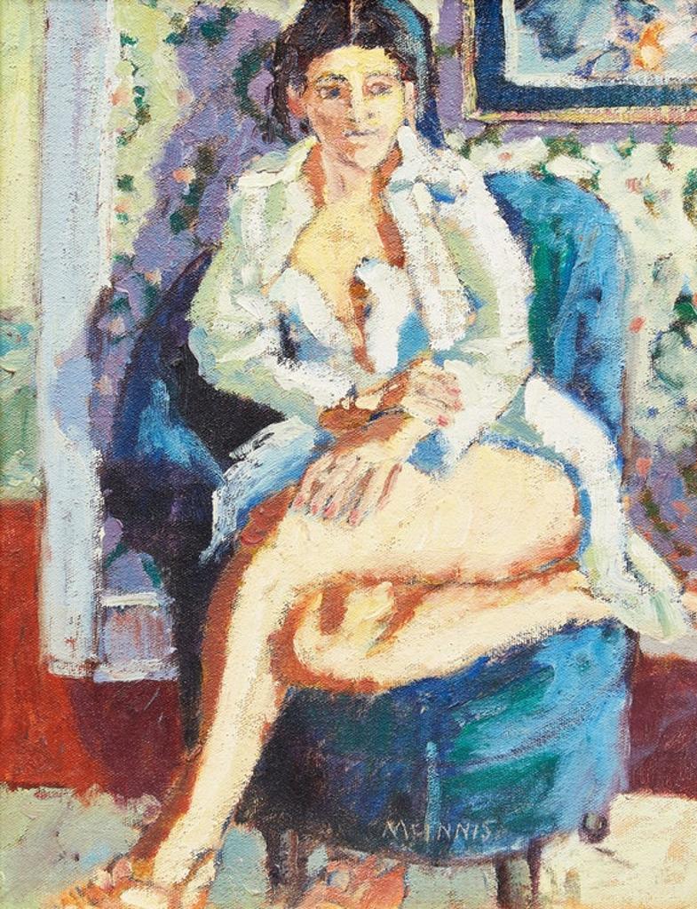 Robert F.M. McInnis (1942) - The Blue Chair