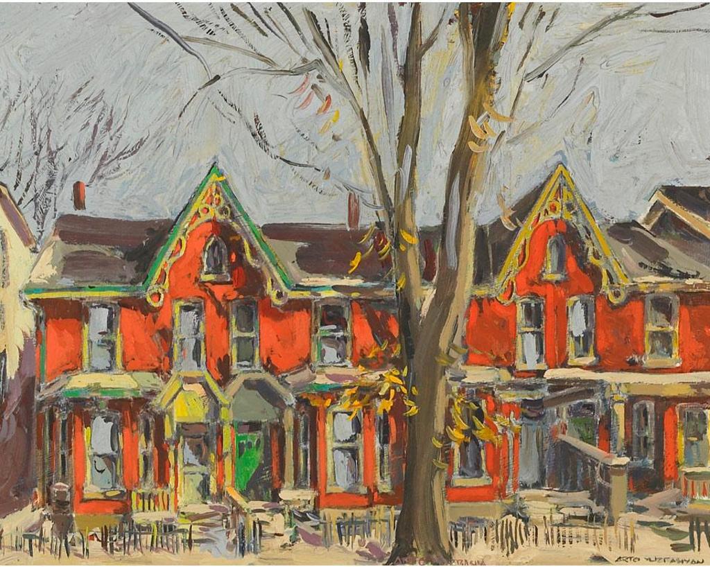 Arto Yuzbasiyan (1948) - Victorian Row Houses